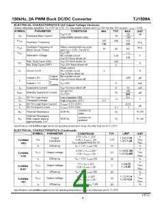 浏览型号TJ1509AD-ADJ的Datasheet PDF文件第4页