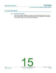 浏览型号TJA1028的Datasheet PDF文件第15页
