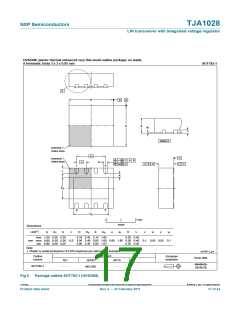 浏览型号TJA1028的Datasheet PDF文件第17页