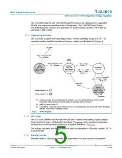 浏览型号TJA1028的Datasheet PDF文件第5页