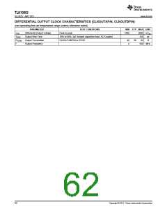 浏览型号TLK10002的Datasheet PDF文件第62页