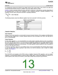 浏览型号TLV61220的Datasheet PDF文件第13页
