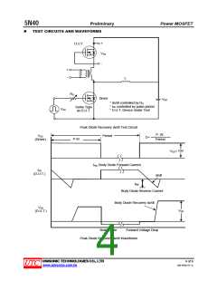浏览型号5N40的Datasheet PDF文件第4页