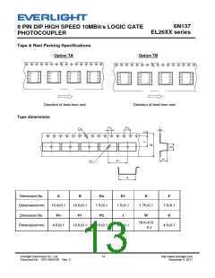 浏览型号6N137的Datasheet PDF文件第13页