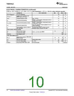 浏览型号TAS5614LA的Datasheet PDF文件第10页