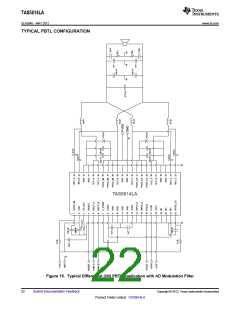 浏览型号TAS5614LA的Datasheet PDF文件第22页
