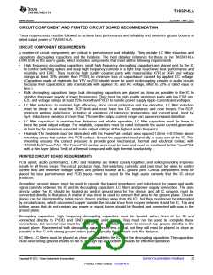 浏览型号TAS5614LA的Datasheet PDF文件第23页