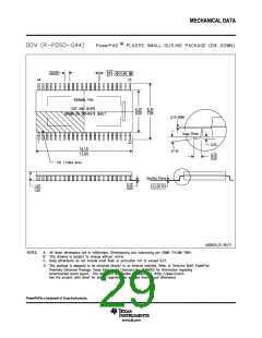 浏览型号TAS5614LA的Datasheet PDF文件第29页