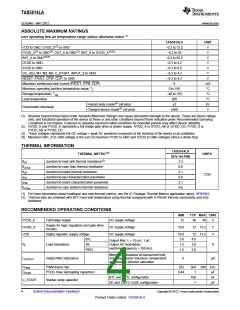 浏览型号TAS5614LA的Datasheet PDF文件第4页