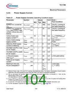 浏览型号TC1796的Datasheet PDF文件第104页