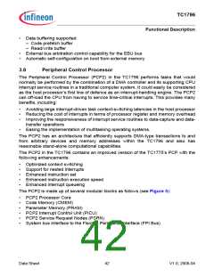 浏览型号TC1796的Datasheet PDF文件第42页