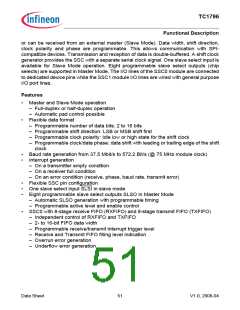 浏览型号TC1796的Datasheet PDF文件第51页