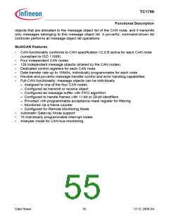 浏览型号TC1796的Datasheet PDF文件第55页