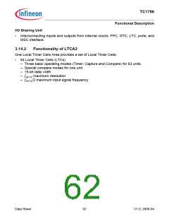 浏览型号TC1796的Datasheet PDF文件第62页