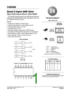浏览型号74HC08的Datasheet PDF文件第1页