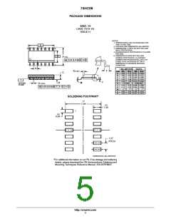浏览型号74HC08的Datasheet PDF文件第5页