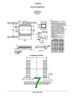浏览型号74HC574的Datasheet PDF文件第7页