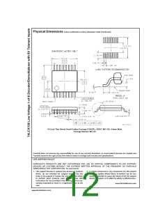 浏览型号74LCX138SJX的Datasheet PDF文件第12页