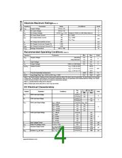 浏览型号74LCX138SJX的Datasheet PDF文件第4页