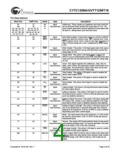 浏览型号7C1359A-150的Datasheet PDF文件第4页