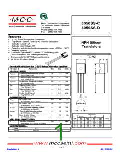 浏览型号8050SS-C的Datasheet PDF文件第1页