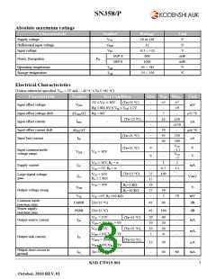 浏览型号SN358的Datasheet PDF文件第3页