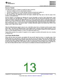 浏览型号SN65HVD75的Datasheet PDF文件第13页