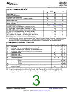 浏览型号SN65HVD75的Datasheet PDF文件第3页