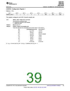 浏览型号ADS1292的Datasheet PDF文件第39页