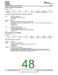浏览型号ADS1292的Datasheet PDF文件第48页