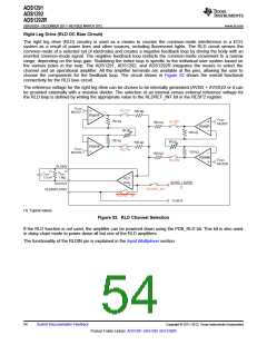 浏览型号ADS1292的Datasheet PDF文件第54页