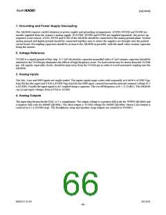 浏览型号AK4646_11的Datasheet PDF文件第66页