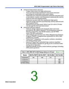 浏览型号APEX20KC的Datasheet PDF文件第3页