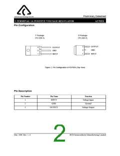浏览型号AS7805DTRE1的Datasheet PDF文件第2页