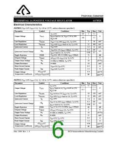 浏览型号AS7805DTRE1的Datasheet PDF文件第6页