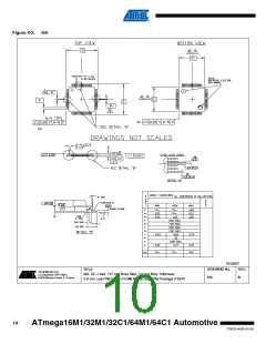 浏览型号ATMEGA16M1AUTO的Datasheet PDF文件第10页
