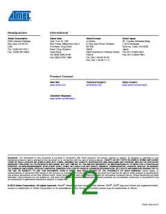 浏览型号ATMEGA16M1AUTO的Datasheet PDF文件第12页