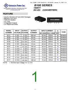 浏览型号B117的Datasheet PDF文件第1页