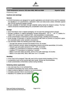 浏览型号B59721A0070A062的Datasheet PDF文件第6页