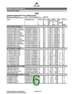 浏览型号B72542V3140S272的Datasheet PDF文件第6页