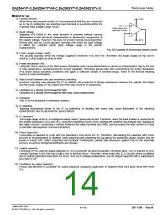 浏览型号BA2904YF-C的Datasheet PDF文件第14页