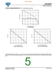 浏览型号SIS438DN的Datasheet PDF文件第5页