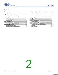 浏览型号SL811HST-AXC的Datasheet PDF文件第2页