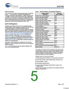 浏览型号SL811HST-AXC的Datasheet PDF文件第5页
