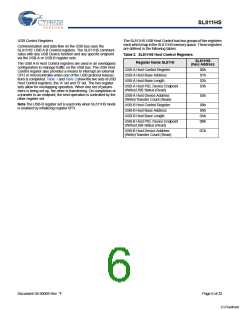 浏览型号SL811HST-AXC的Datasheet PDF文件第6页