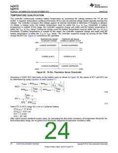 浏览型号BQ24170的Datasheet PDF文件第24页