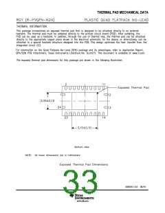 浏览型号BQ24170的Datasheet PDF文件第33页