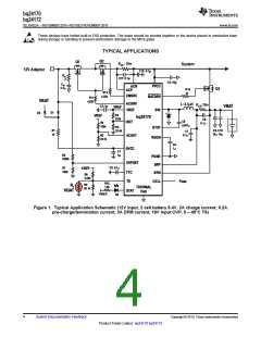 浏览型号BQ24170的Datasheet PDF文件第4页