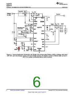 浏览型号BQ24170的Datasheet PDF文件第6页