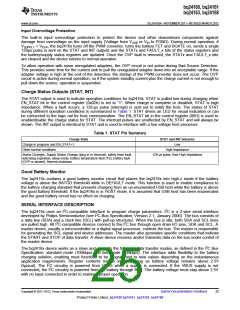 浏览型号BQ24161的Datasheet PDF文件第25页